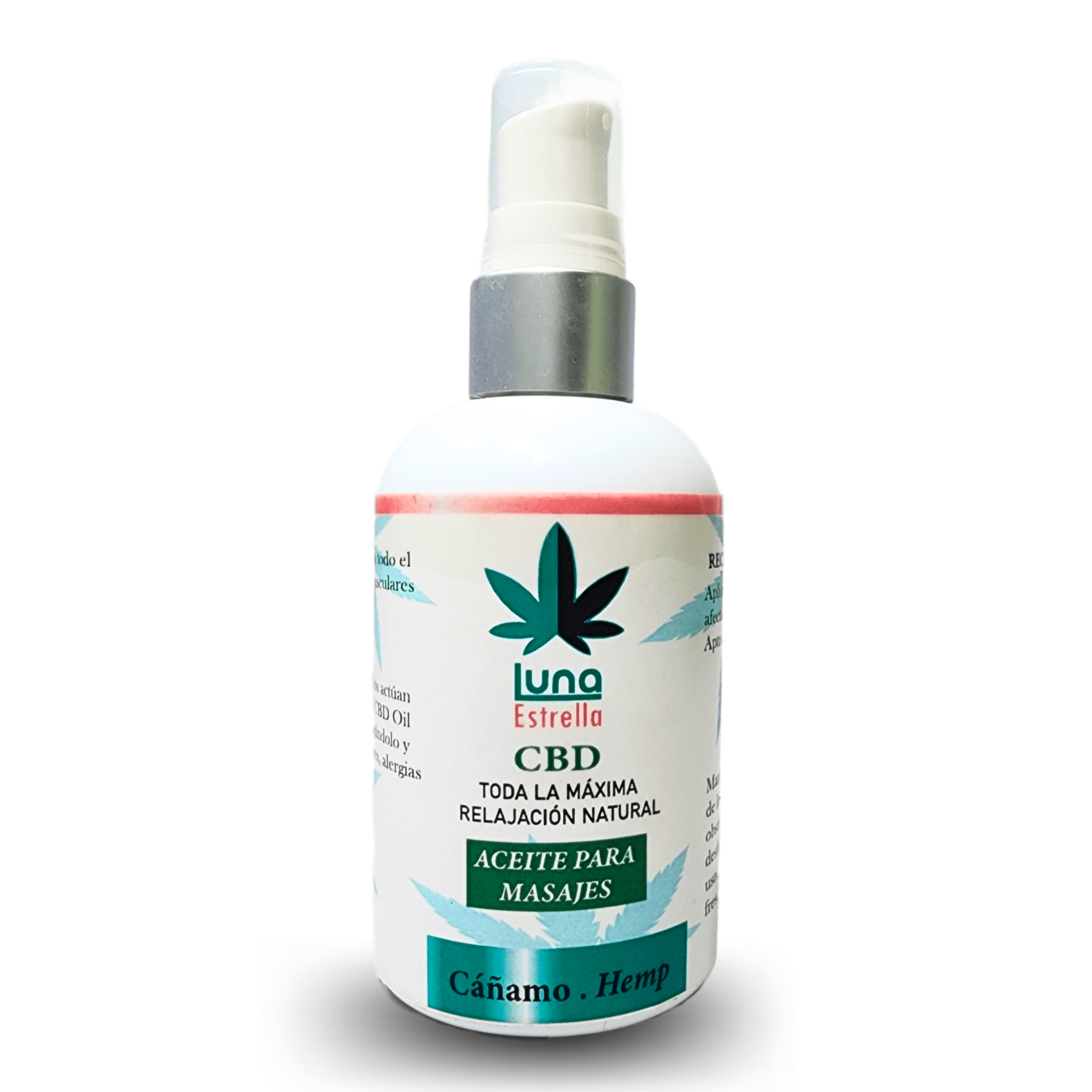 Aceite para masajes con CBD